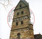 Kirchturm vor der Sanierung