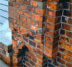 Komplette Sicherung und Sanierung einer Ziegelfassade